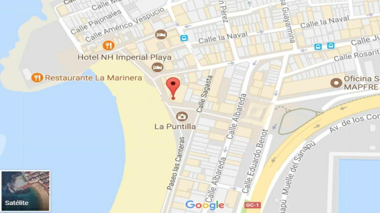 Leps Primera Linea Las Canteras Лас-Пальмас-де-Гран-Канарія Екстер'єр фото